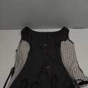 SOLY HUX Women's Color Block Button Down Tank Tops Square Neck Sleeveless Fitted Work Office Tops