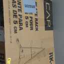 CAP Barbell Weight Plate Rack for 1-Inch Weight Plates (Black, Standard A-style 1" Plate Tree)