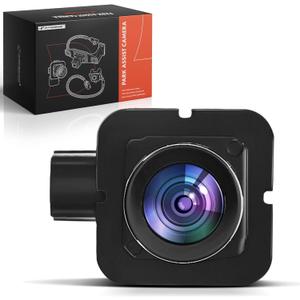 A-Premium Park Assist Camera Rear View Backup Reverse Camera Compatible with Select Chrysler Models - 2017-2023 Pacifica, 2020-2022 Voyager - Replace# 68227397AH