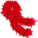 THARAHT 19 Color- 40/60g 2Yard Chandelle Feather Boa Dancing Wedding Party Halloween Costume Decoration Feathers boa