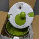 Salad Spinner-Lettuce Spinner | Best Fruit Washer with Spinner Bowl, Easy-Spin Handle, 5QT