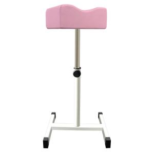 CHAOEEMY Pedicure Foot Rest,Adjustable Height Pedicure Stool,Pedicure Stand for Home Salon,Tattoo,Nail Tech(Pink)