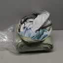 Yogeneg King Size Quilt Set, Elegant Floral Botanical Pattern Green Bedding Set,3 Piece Lightweight Soft Summer Bedspread Coverlet with 2 PIillow Sham for All Season(Green Floral,110"x96")