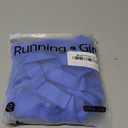 RUNNING GIRL Sports Bras for Women High Support, Adjustable Straps Hook Back Sports Bras for Women with Sewn in Pads (X-Large, Dazzling Blue)