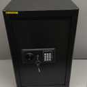 5.0 Cub Large Home Safes Fireproof Wterproof, Anti-theft Fireproof Safe with Programmable Keypad, Spare Keys and Alarm Systerm, Digital Home Security Safe Box for Document Money Medicines