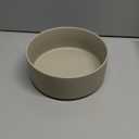 Havniva Non-Slip 8.2inch Ceramic Dog Food and Water Bowl for Large Breed Dogs, Pet Bowl for Replacement (Single Bowl, Grey)