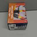 Halloween Lights, 33ft 150 Count Black Wire Incandescent Christmas Mini Lights, 120 V High-Voltage UL Certified Clear Light String Connectable, for Indoor Outdoor Patio Tree Party Home Decor, Orange