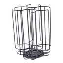 Vertical Coffee Capsule Holder Coffee Capsule Shelf Round Base Slim and Smooth Design for Tea Room