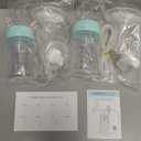 Pump Parts Compatible with Spectra S1/S2/9 Plus, Not Original Accessories, Full Set Replacements Include 24mm Flange, Duckbill Valve, Backflow Protector, Tubing, and Bottle