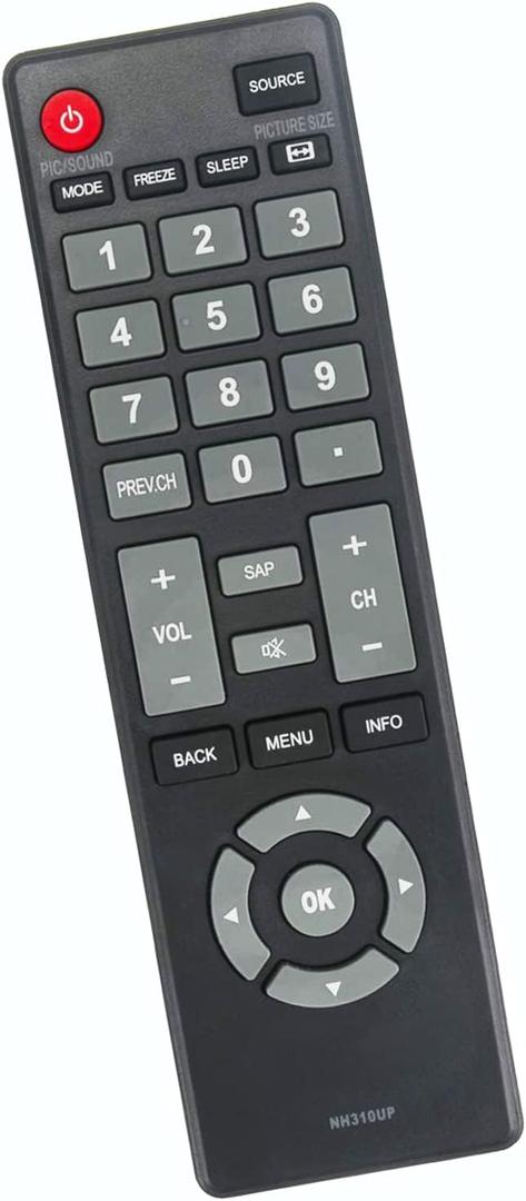 4 x NH310UP TV Remote Replacement for Emerson LCD LED TV