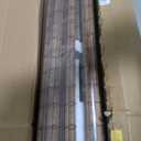 UNISHADES Cordless Bamboo Roman Shades for Windows, Blinds Size (35.5" W 64" H) Colour (Highfield Teak)