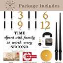 VANGOLD Wall Clock for Living Room Decor