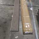 Wood Slat Wall Panels, 4 Pack Accent Decorative Acoustic Wood Slats for Wall and Ceilings, Acoustic Panels for Interior Wall Dcor on Felt Back Board, Natural, 8 x 1 ft