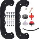 ANTO 99-9313 Snow Blower Paddles for Toro CCR2000 CCR2400 CCR2500 CCR3000 CCR3650, for Power Clear 210 221 421 621 721 621R 621E 621ZR 621QZR Snowthrower with 66-7460 Primer Bulb Hardware Kit