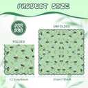 Dunzoom 100 Pcs Martini Cocktail Napkins a Tini Bit Older Birthday Decorations Scalloped Disposable Paper Napkins Espresso Martini Party Supplies for Bachelorette Party Decorations (Cute,Green)