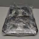 Clear Backpack Heavy Duty Transparent Bookbag for Kids, Boys, Girls, School, Travel, Stadium Approved (Black)