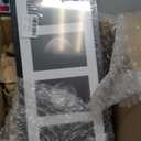 Giftgarden 4x6 Picture Frame Collage 4 Opening, 8x20 Frame Matted to Four 4x6 Photos with Mat for Wall Display, Black