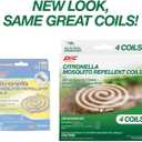 2 x PIC CIT-COIL-4 Mosquito Repellent Citronella Coils,Multi (4 Count (Pack of 1))