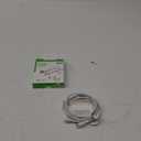 Belkin BoostCharge Braided Lightning Cable - 6.6ft/2M - MFi Certified Apple iPhone Charger USB to Lightning Cable 6ft - iPhone Cable - iPhone Charger Cable - Apple Charger - USB Phone Charger - White