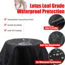 Grill Cover, 58 inch Heavy Duty BBQ Gas Grill Cover for Outdoor Grill, Waterproof, Weather Resistant, Anti-UV, Rip-Proof, Fade Resistant Barbecue Cover with Hook-and-Loop Straps for Most Grills