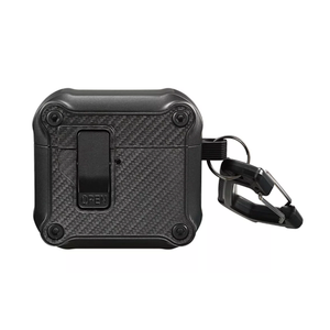 Vena Carbon Fiber Pattern Case for Apple AirPods 4 Case, Auto Open Lock Compatible with AirPods Gen 4 4th Generation
