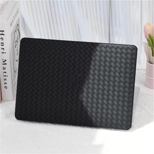 Woven Case for MacBook Pro 14 inch Case 2026-2021 M5 M4 M3 M2 M1 A3112 A3185 A3401 A2918 A2992 A2779 A2442,Protective Leather Woven Textured Cases&Keyboard Cover for Mac Pro14 Weave,Boho Black