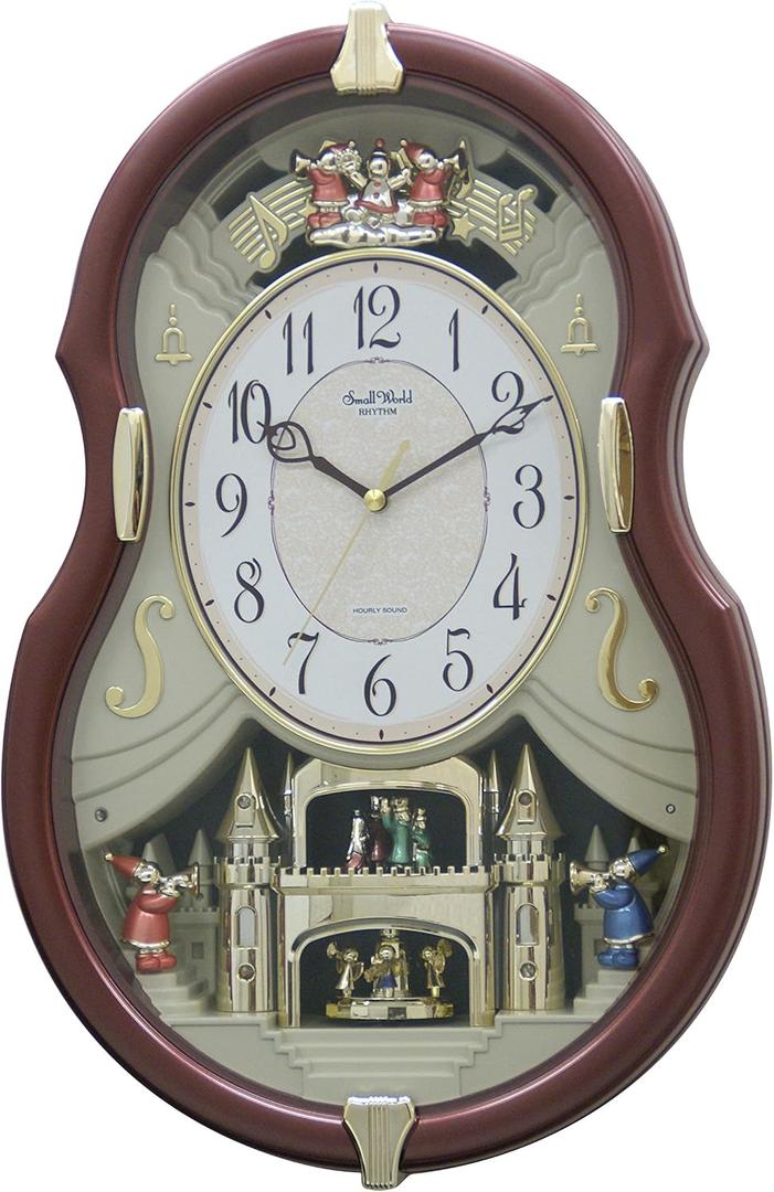 Rhythm Clocks "Viola Entertainer II" Musical Motion Clock