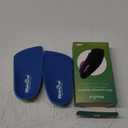 Plantar Fasciitis Inserts for Heel Pain - (FSA HSA Eligible) Welnove Arch Support Heel Cushions Insoles for Heel Spur, Achilles Tendon, Heel Cups for Most Shoes Women's 10-13, Men's 9-12 (Large(Pack of 2), Black)