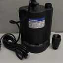 Acquaer 1/3 HP Automatic Submersible Water Pump, 115V Sump Pump with 3/4 Garden Hose Check Valve Adapter,2160 GPH High Flow Water Removal for Swimming Pool Cover Hot Tubs Flooded House Basement