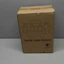 4 Light Bathroom Light Fixtures, Brass Vanity Lights for Bathroom with Clear Glass Shades, Modern Bathroom Wall Sconces for Mirror Living Room Cabinet