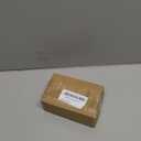 4" Inch Smoked Amber LED Front Grille Marker Lights Kit, 4Pcs 4 Inch Amber Full LED Center Grille Grill Running/Position Light Sealed 9 LEDs Pickup Trucks, 4"x1" RV Camper Boat Uitility Strip Bar 12V