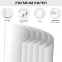 Cardstock 5x7, 110 Sheets, White Card Stock, 5x7 Cardstock Paper, 75lb/ 200gsm Heavyweight Blank Cards for Printer,DIY,Wedding Invitations, Thankyou Cards, Postcards