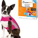 ThunderShirt for Dogs, X Small, Pink Polo - Dog Anxiety Vest