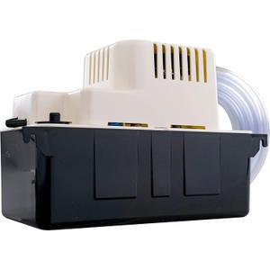 Little Giant VCMA-20ULST 115 Volt, 80 GPH, 1/30 HP Automatic Condensate Removal Pump for HVAC/Refrigeration Systems/Dehumidifiers with Overflow Detection Switch and 20-Foot Tubing, White/Black, 554435