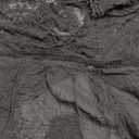 Eomenie Women's Contrast Lace Bathing Suit Cover Up V-Neck Swimsuit Coverups Loose Swimwear Beach Dress Beachwear M