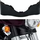 Harley Black Outer Fairing Batwing Outer Fairing Skirt Motorcycle Fairing Lower Trim Skirt for Touring Electra Glide Ultra Limited FLHX FHLT FLH 2014-2023 (Black)