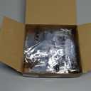 Eaasty 100 Pcs Clear Name Badge Holder with Clip ID Tags Holders for Badges PVC Waterproof Horizontal Name Badges with Clips for Teacher Office Employee 2.25 x 3.5 Inch