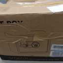 BlackSmith Home Biometric Safe 1.0 Cub - Fingerprint Recognition Box With Keys, Keypad Lock, LCD Display, Dual Alarm System - Wall Mount Cabinet for Jewelry and Valuables, Black