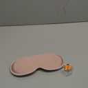 Weighted Eye Mask for Sleeping - Blackout Sleep Mask for Women Men, FACEMOON Lash Extension Eye Covers, Memory Foam, 3D Contoured, Airplane Travel Essentials, Blindfold for Meditation(Gray) (Grey)