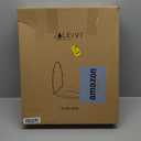 LEIVI Heated Toilet Seat with Built-in Side Control, Lid and Seat Soft Close, Auto Night Light, Easy Installation, Elongated