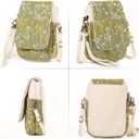 Goodhan Vintage Embroidered Women Backpack Ethnic Travel Handbag Shoulder Bag
