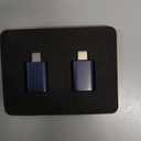 Syntech USB C to USB Adapter Pack of 2 USB C Male to USB3 Female Adapter Compatible with iPhone 17 Pro Max MacBook Pro Air 2024 iMac iPad mini Pro, Other Type C or Thunderbolt 4/3 Devices, Midnight