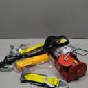Small Home Electric Lifting Hoist, 510W Mini Electric Cable Lift, 220V Indoor Crane, Electric Winch with Wire Controller and Automatic Brak,200KG/12M