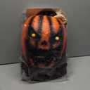 Spooktacular Creations Scary Scarecrow Costume for Kids, Halloween Costume for Boys w/Pumpkin Head, Pumpkin Outfit for Boys (Small(5-7 yr))