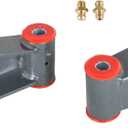 labwork Lowering Drop Shackles Suspension Kit Replacement for Chevy 1975-1987