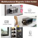 Coffee Bar Organizer, 60 Capacity K Cup Organizer for Countertop, 2 Tier Sliding Coffee Pod Storage Drawer with Disposable Cup & Lid Holder, Black