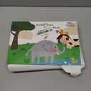 beiens Baby Books Toys, Touch and Feel Cloth Crinkle Soft Books, Toys for 0-3-6-12-18 Months Infant Newborn Baby Boy Girl Shower Gifts Set, Sensory Learning Stroller Toys (3PCS)