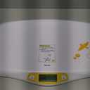 Beurer BY80 Digital Baby Scale, Infant Scale for Weighing in Pounds, Ounces, or Kilograms up to 44 lbs, Newborn Baby Scale with Hold Function, Pet Scale for Cats and Dogs