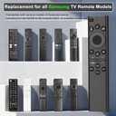 Luyeper Replacement for Samsung TV Remote, for 2019-2025 Samsung Remote Control for Smart TV, Frame, QLED, Curved Series