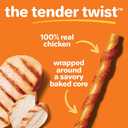 Hartz Oinkies Tender Twists with Real Chicken Breast Rawhide-Free Dog Treats, Highly Digestible Dog Chews, 36 Count (EXP 04/01/26)